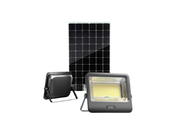 &u++ REFLECTOR LED CON PANEL SOLAR 300W SQ-XG-300W